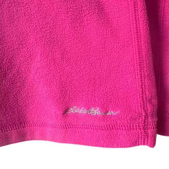 Eddie Bauer Jacket Womens Large Pink First Ascent Fleece Pullover Sweatshirt - Picture 4 of 7
